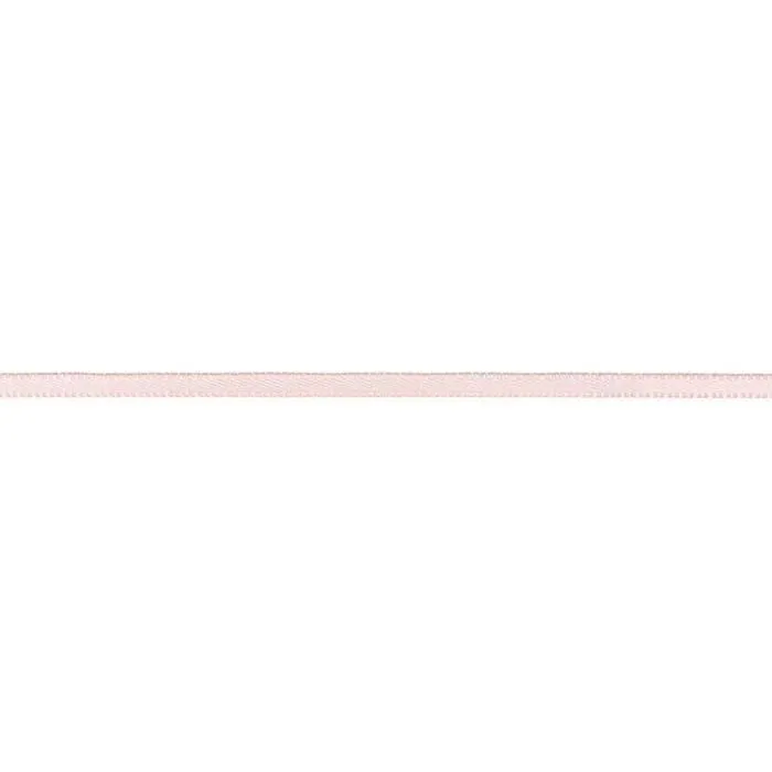 Ruban de satin rose poudré 3 m-1