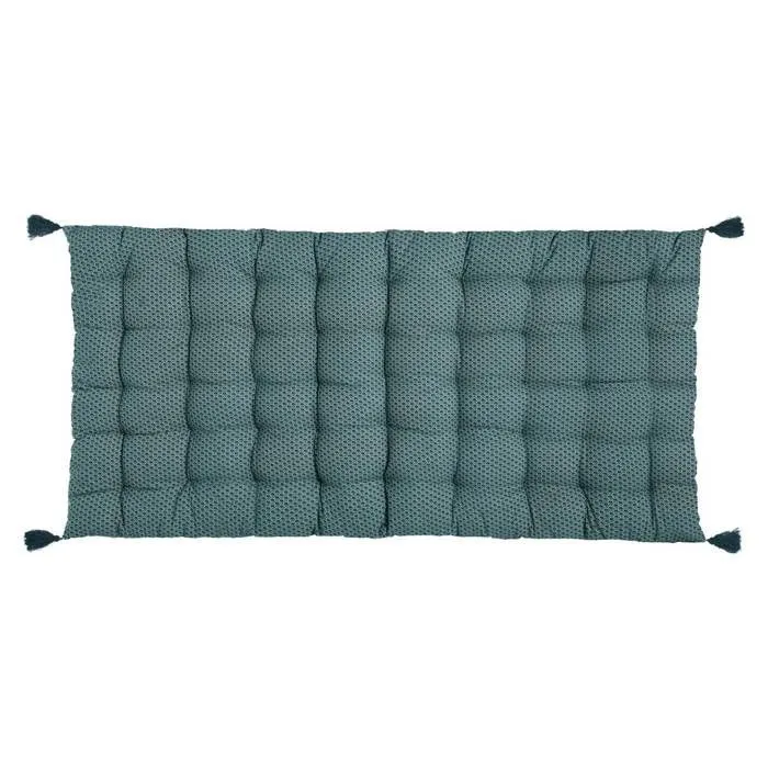 Matelas de sol "Otto" bleu canard 60x120 cm - Bleu canard - Atmosphera createur d'interieur-0