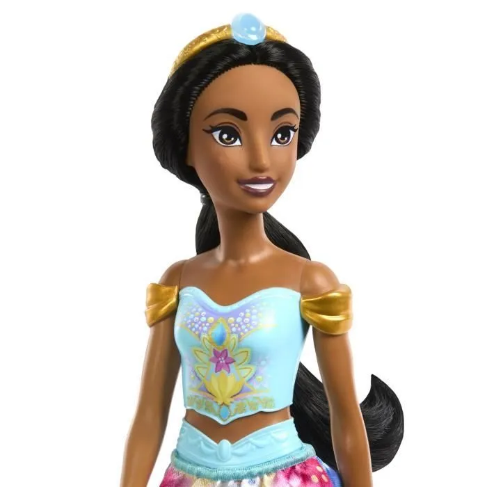 Spin & Reveal Jasmine Mattel Poupée Disney Princesses avec accessoires et 11 surprises HXC23-8