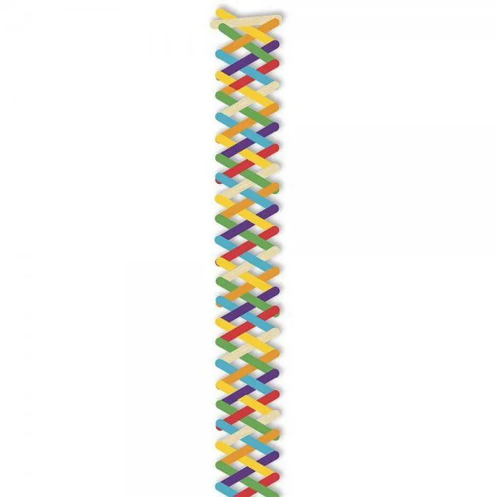 Jeu d'assemblage - VILAC - Stick Boom - Bois - Effet domino surprenant-1
