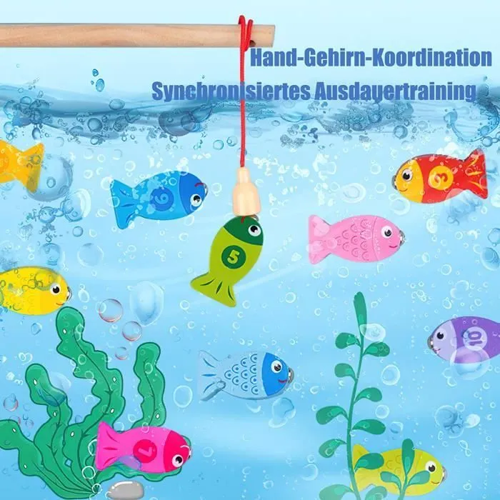 Puzzle en bois 7 en 1 Jeux Montessori, apprentissage des lettres, chiffres, activités et jouets de développement Cadeaux pour enfant-1