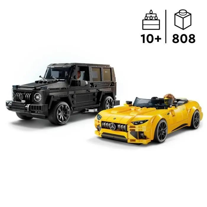 LEGO® Speed Champions 76924 Mercedes-AMG G 63 et Mercedes-AMG SL 63, voitures à construire-1