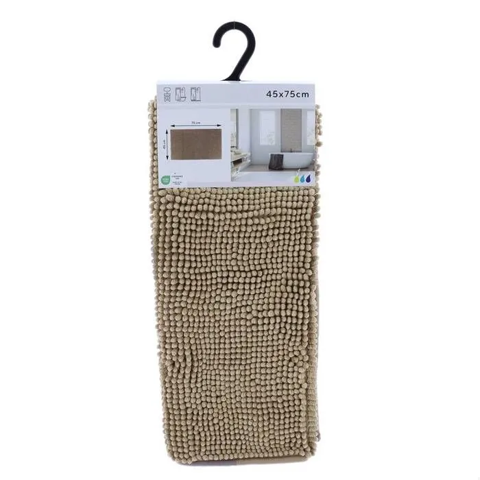 Tapis de bain boules Taupe-1