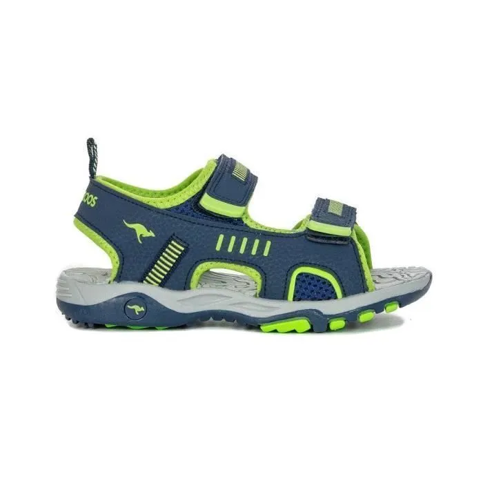 Chaussures KANGAROOS 183380004054 Bleu marine,Vert - Mixte/Enfant-0