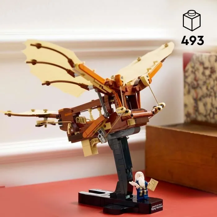 LEGO Icons 10363 La machine volante de Léonard de Vinci - Décoration pour adultes-1