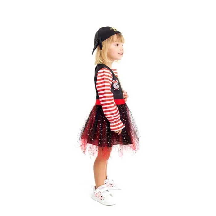 Partilandia Déguisement pirate fille et bébé (5-6 ans)-3