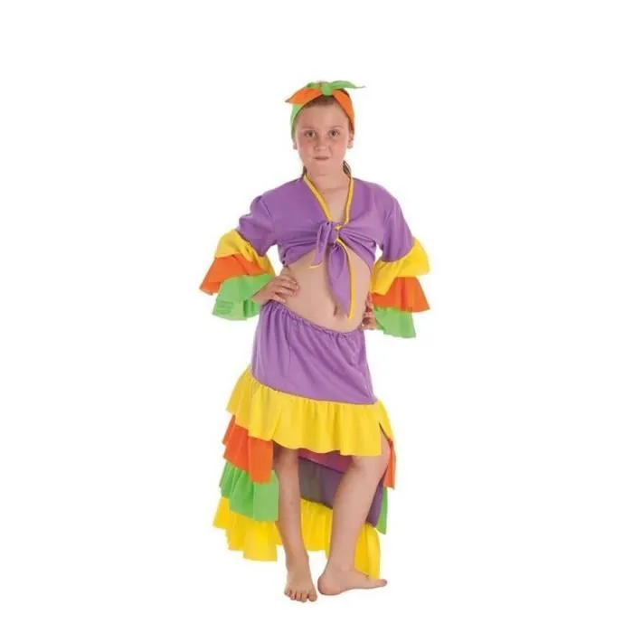 Déguisement - Disfrazzes - Danseuse de Rumba - Fille - Chemise, Jupe et Mouchoir-0