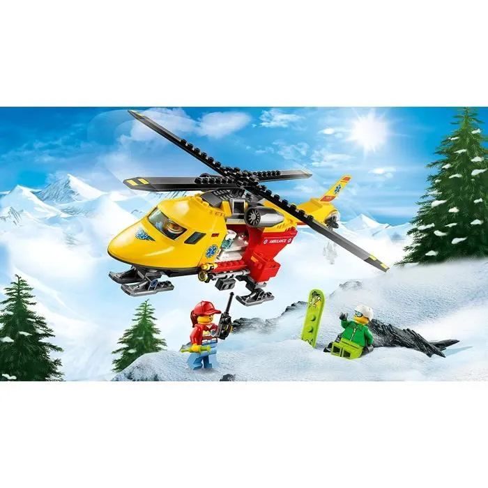 LEGO® City 60179 L'hélicoptère-ambulance-3