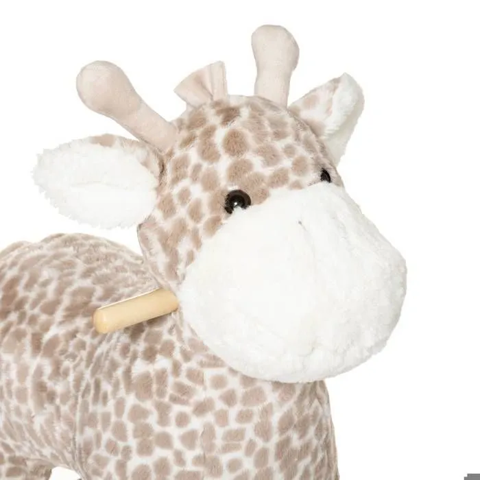 Cheval à bascule "Girafe" - H55 cm - Multicolore - Atmosphera createur d'interieur-1