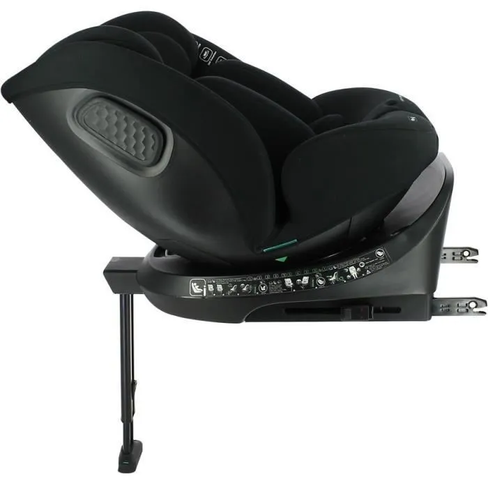 NANIA Siège auto isofix SPIRIT, Groupe 0/1/2/3, de 0 à 10 ans, 0-36 kg, 40-150 cm, R 129– Têtière réglable - Inclinable - Pivotant --1