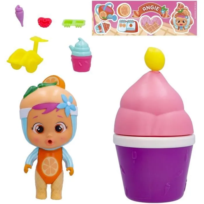 Poupée Frozen Frutti Icy World Cry Babies Magic Tears - A partir de 3 ans-2