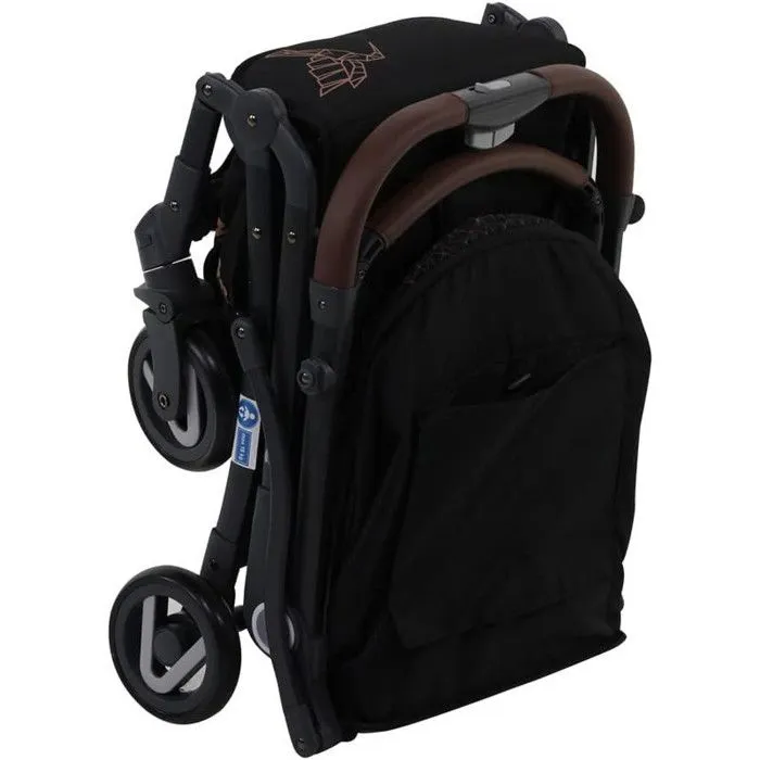 Poussette compacte ZOE 6-36 mois – Légère et maniable + Habillage pluie + couvre-jambes + Sac de transport-4