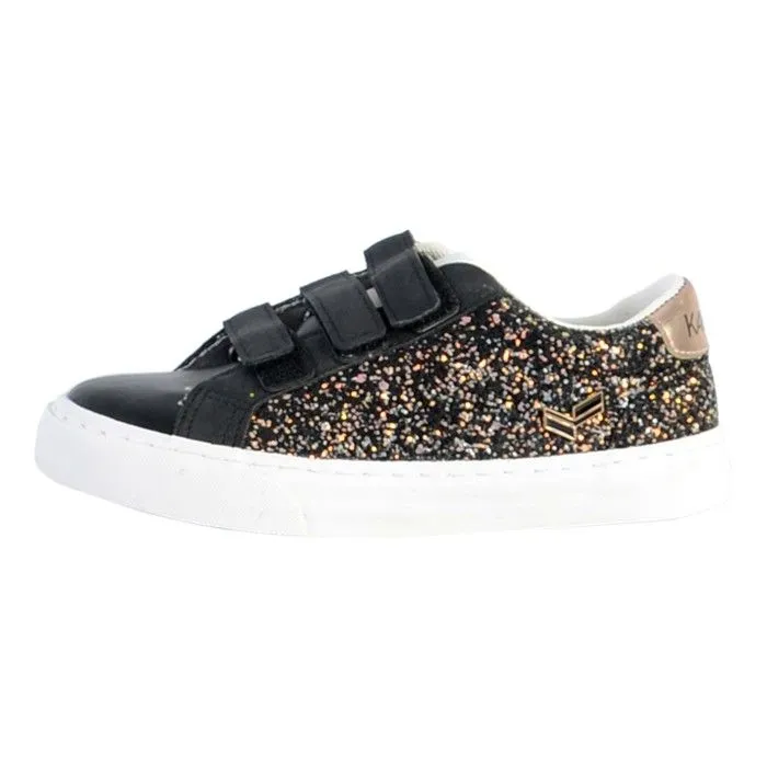 Basket Enfant Kaporal Toundra - Noir - Scratch - Fille - Synthétique-0