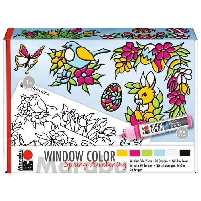 Kit Marabu Window Color « Spring Awakening »-0