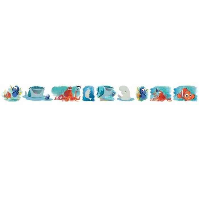 Disney Nemo & Dory - Décoration Murale / bord adhésif - 10,6x500 cm-0