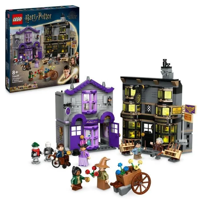 LEGO® Harry Potter 76439 Ollivander et Madame Guipure, prêt-à-porter pour mages et sorciers-0