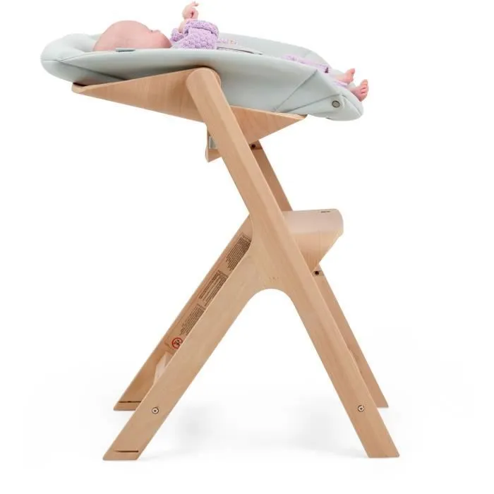 MAXI COSI Kit nouveau-né Chaise haute bois Nesta, De la naissance à 9kg, Beyond Sky Grey-2