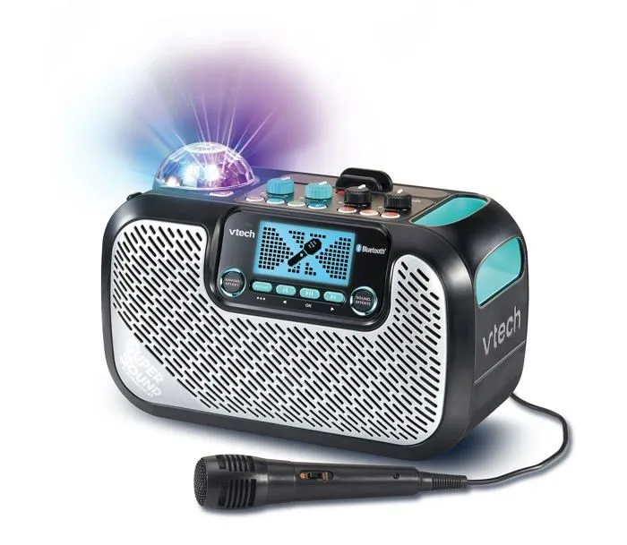 Micro - karaoke Vtech - 80-547404 - Supersound Karaoke , Version Allemand-0