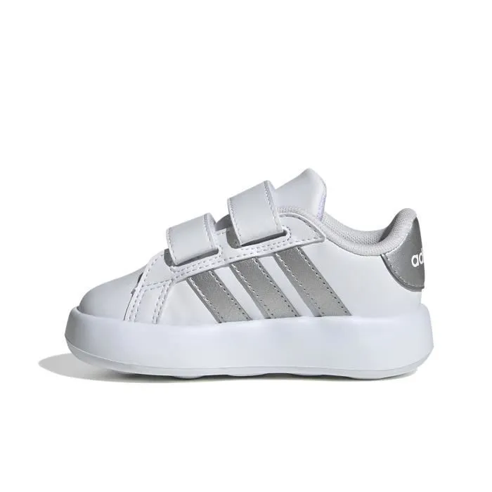 Chaussures Bébé - ADIDAS - Grand Court 2.0 Cf I - Synthétique - Blanc - Scratch-1