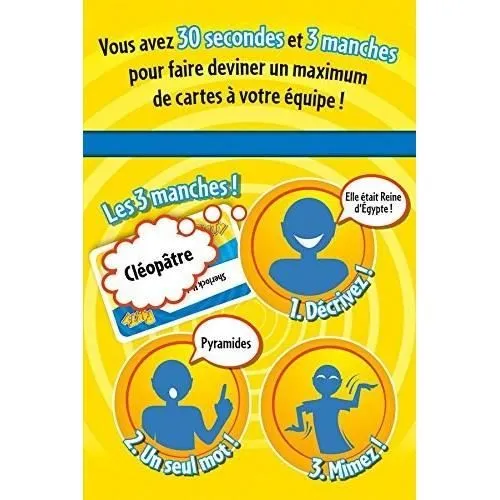 Asmodée - Repos Production - Time's Up! : Party - Version Jaune - Jeu de société - À partir de 12 ans - 4 à 12 joueurs - 40 minutes-2