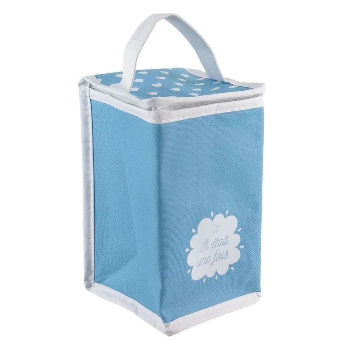 Tom et Zoe - Sac isotherme pour bébé - 13 x H. 27 cm - Bleu-0