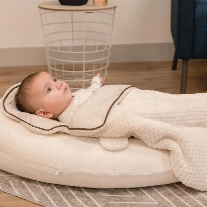 Coussin d'allaitement multifonction Nova - Beige - 198 cm-4