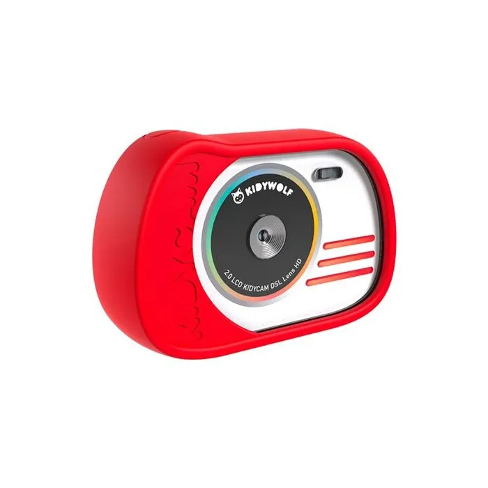 Kidywolf appareil photo compact Kidycam rouge-1