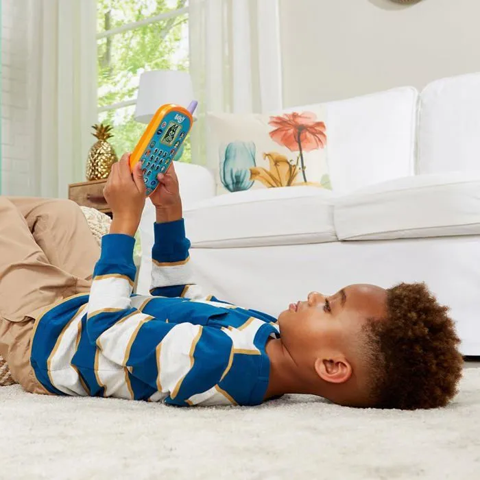Telephone jouet enfant Vtech - 3480-554622 - Telephone d'activites Bluey, , Moyen-2