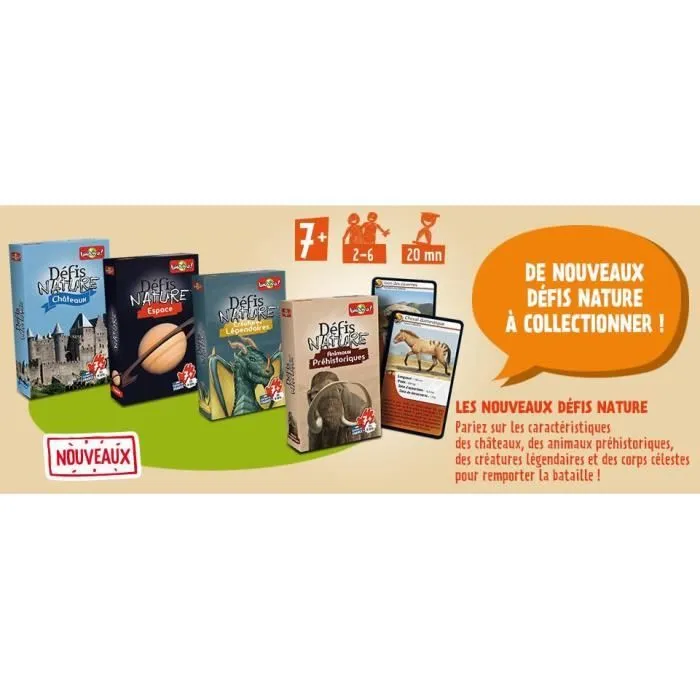 Jeu de questions-réponses - BIOVIVA - Défis Nature - Châteaux - Garçon et Fille - À partir de 7 ans-3