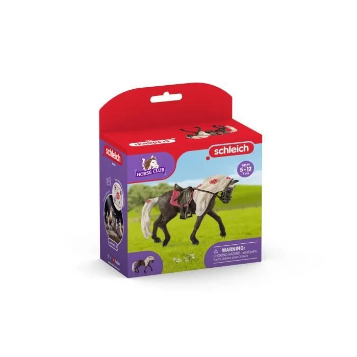 Figurine de Jument Rocky Mountain Horse Spectacle équestre - Jouet Cheval pour Garçons et Filles - Expérience de Vie à la Ferme-1