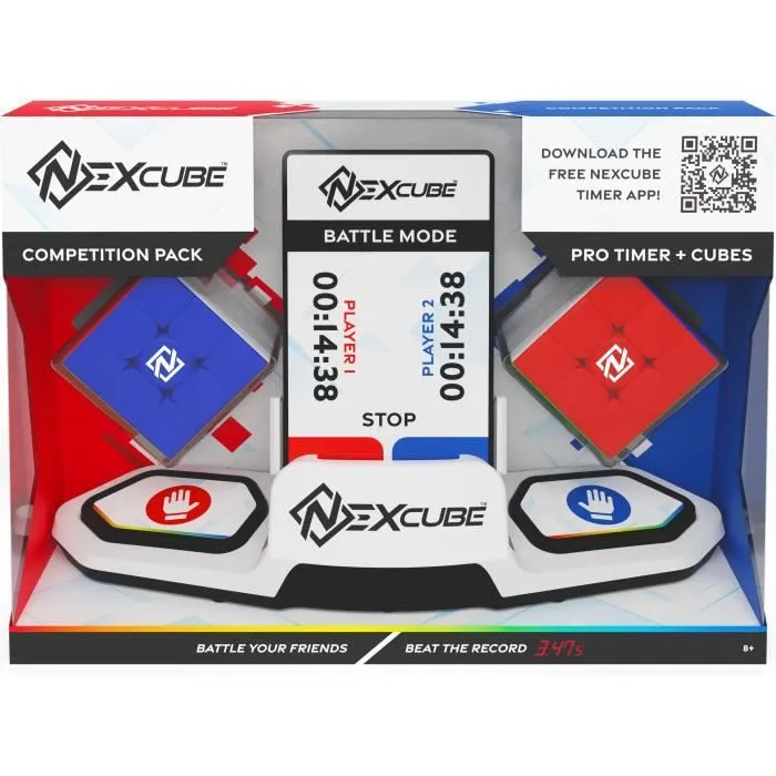 Jeu de stratégie et de réflexion - GOLIATH - Nexcube Battle Pack - 2 nexcube 3x3 - Multicolore-6