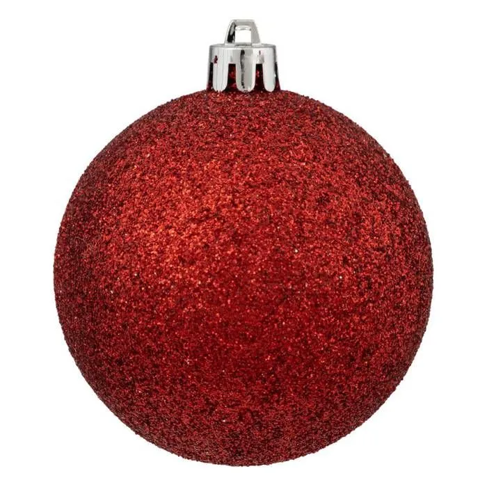 Kit de décoration de sapin - Feeric Christmas - Colorama de Noël - 18 pièces - Rouge et Blanc - PVC-3