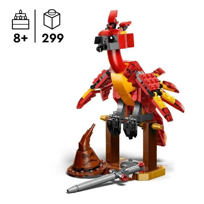 LEGO Harry Potter 76448 Fumseck : Le Phénix de Dumbledore - Jouet Pour Fille Dès 8 Ans-1