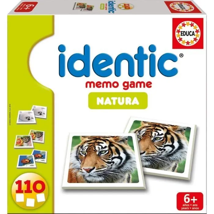 Jeu de mémoire - EDUCA - Identic Natura-0