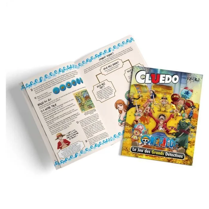Jeu de société - WINNING MOVES - Cluedo One Piece - Édition spéciale avec l'équipage de Luffy-5
