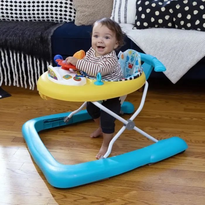 BABY EINSTEIN Trotteur sous-marin Ocean Explorers 3 en 1, Musique et Jouets interactifs, Hauteur Réglable, Pliage extra plat-1