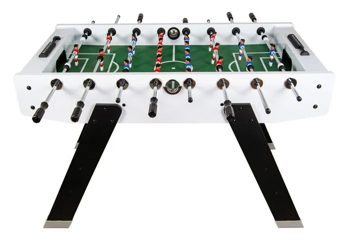 Grand Baby-foot - Édition Blanche - Le choix parfait pour la maison et le bureau !-1