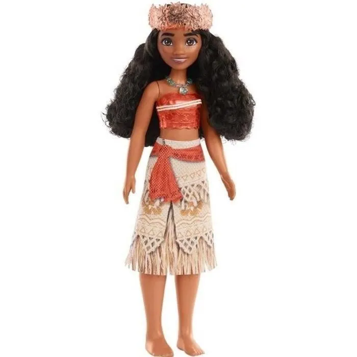 Vaiana Poupée 29 cm, Mattel Poupée Disney Princesses habillage et accessoires HPG68-6