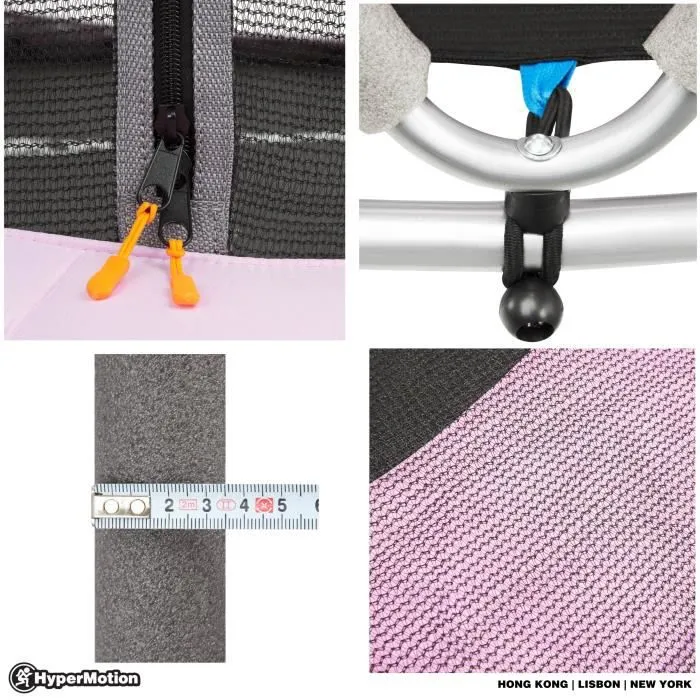 HyperMotion Trampoline 167 cm avec Filet de Sécurité - pour Enfants 3-8 Ans - Maison et Jardin-1