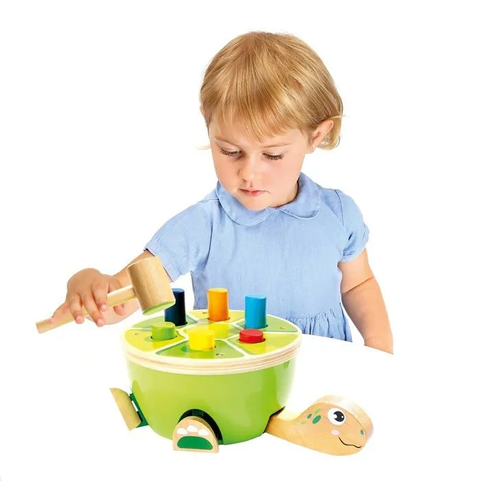 Plateau tap-tap - jeu a marteler - jeu a marteau Bino - 82135 - Toys, , Multicolor-1