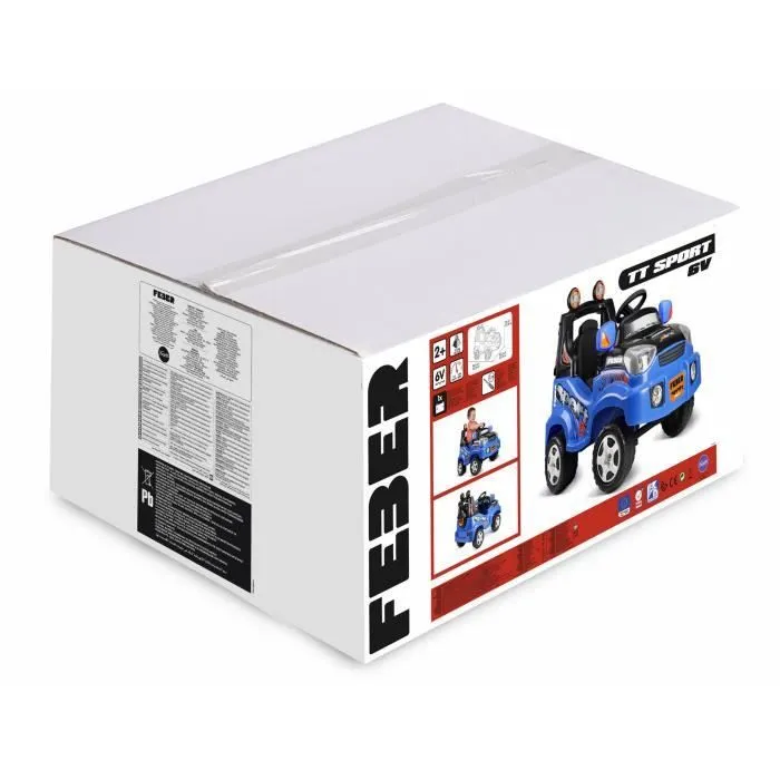 Voiture électrique 6V TT Sport - bleu - FEBER - 1 place-2