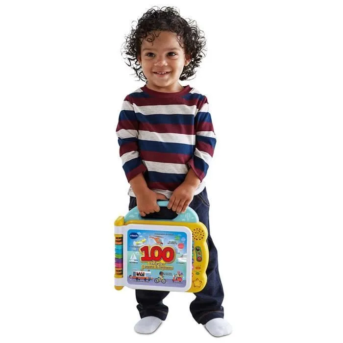 Jouet éducatif - VTech - Mes 100 Premiers Mots bilingues - 24 mois - Multicolore - 1 joueur ou plus-2
