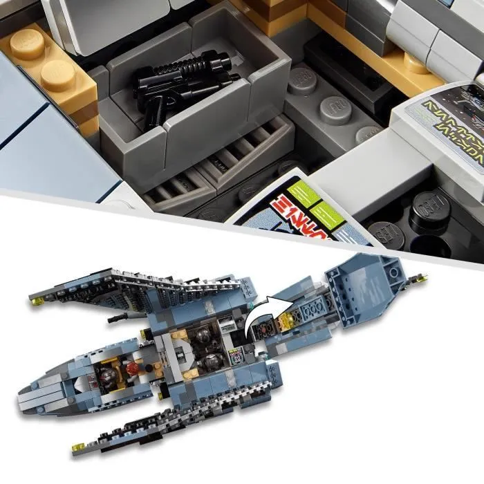 LEGO® 75314 Star Wars La Navette d’Attaque du Bad Batch, Jouet pour Enfants de 9 ans et Plus avec 5 Figurines LEGO Star Wars-2