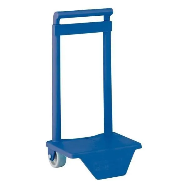 Chariot pour sac à dos - Safta - Bleu - Capacité 16 L - Design Sportif - Dimensions 18x16x54 cm-1