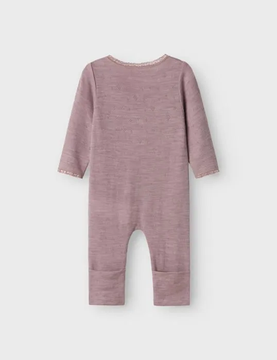 Housse de pyjama bebe - range-pyjama Name it - 13228324 - Wang Needle Solid Baby Pyjama 6 Months-1