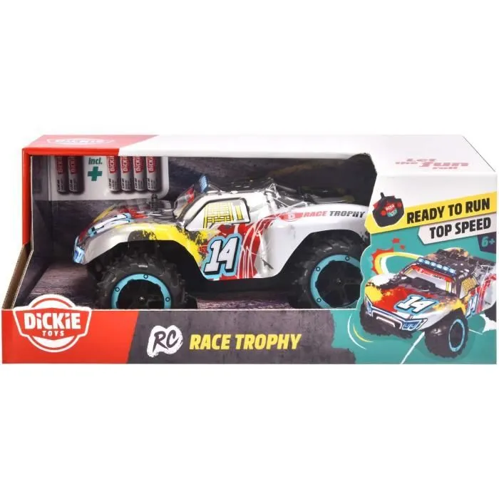 Voiture RC télécommandée - DICKIE TOYS - Race Trophy - Tout-terrain - 4 pneus en caoutchouc-3