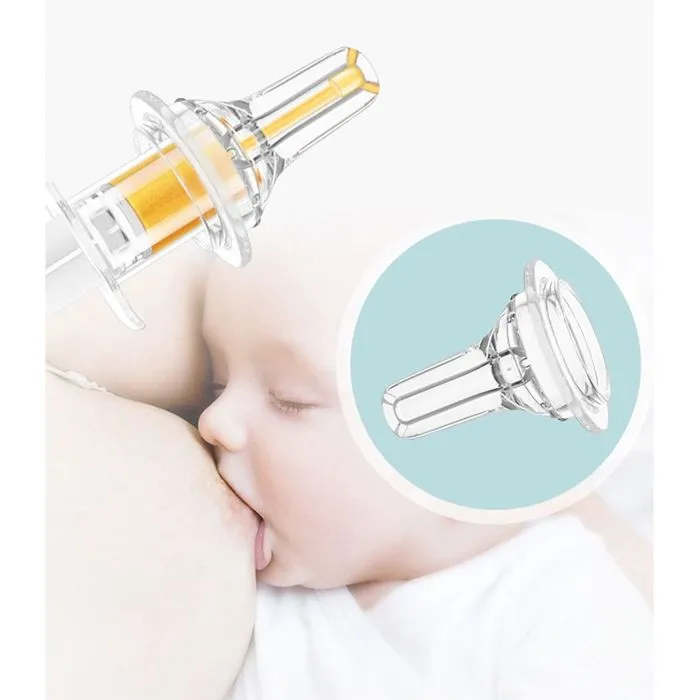 Pipette Silicone Alimentation Médicaments Easyfeed White-3