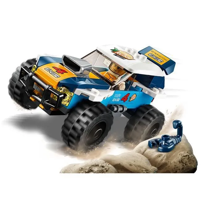 LEGO® City 60218 La voiture de rallye du désert-4
