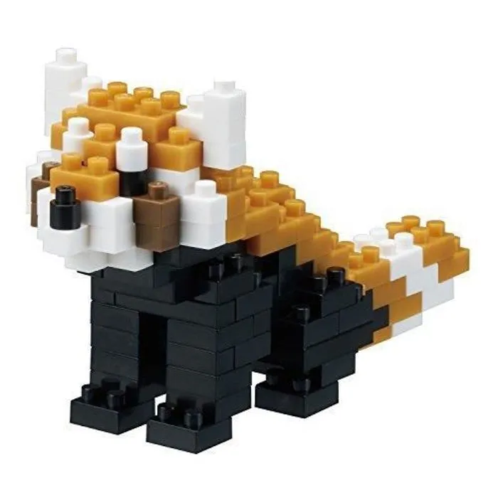 Jeu de construction - NANOBLOCK - NBC-194 - Panda Roux - 130 pièces - Enfant - Mixte-0