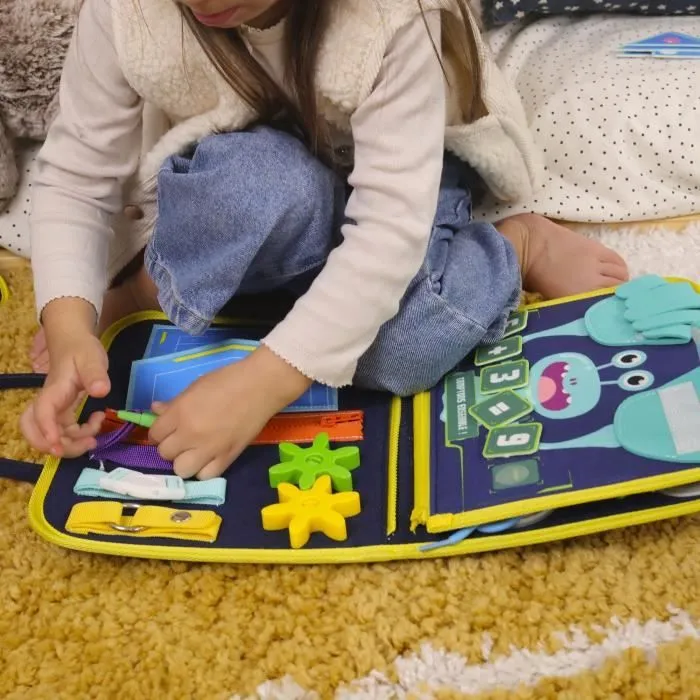 Pochette d'Activitées Espace - Montessori - JADE - Jeu Educatif - Voyage - Sensoriel - Jeu Pour Enfant - Design Français-3